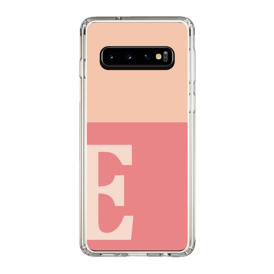 Slim Protection Case［ Original - initial two tone - E pink ］