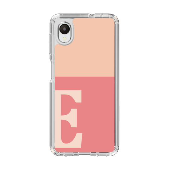 Slim Protection Case［ Original - initial two tone - E pink ］
