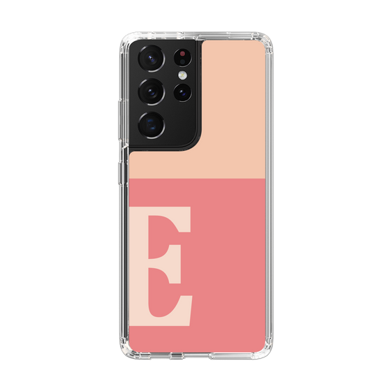 Slim Protection Case［ Original - initial two tone - E pink ］