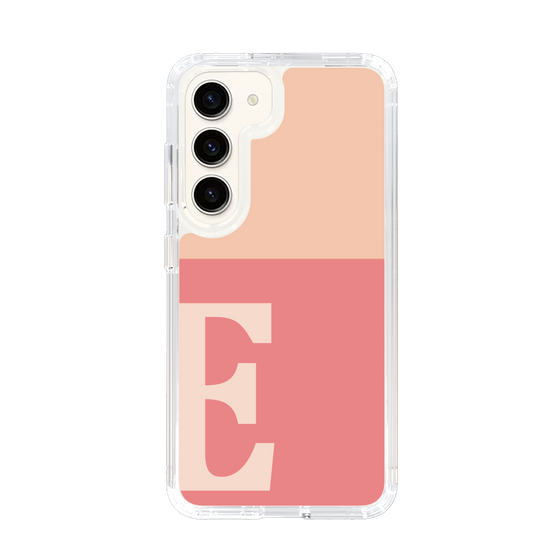 Slim Protection Case［ Original - initial two tone - E pink ］