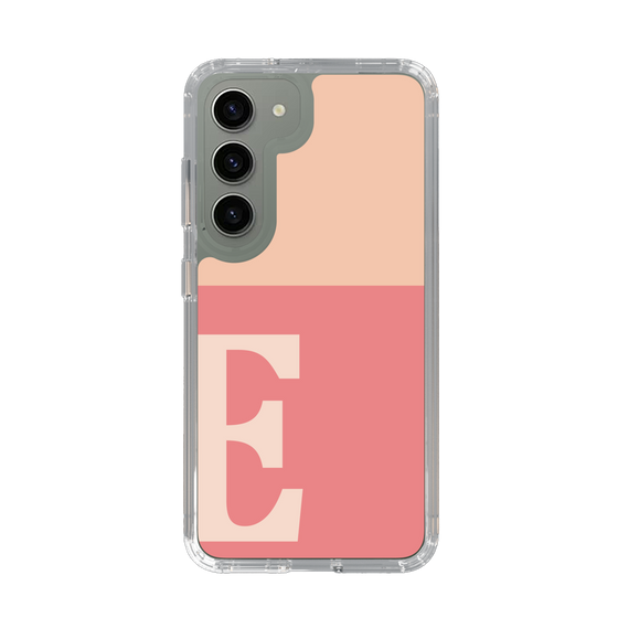 Slim Protection Case［ Original - initial two tone - E pink ］