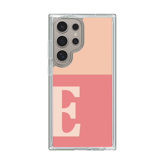 Slim Protection Case［ Original - initial two tone - E pink ］