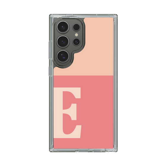 Slim Protection Case［ Original - initial two tone - E pink ］