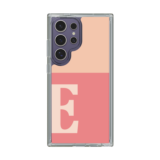 Slim Protection Case［ Original - initial two tone - E pink ］