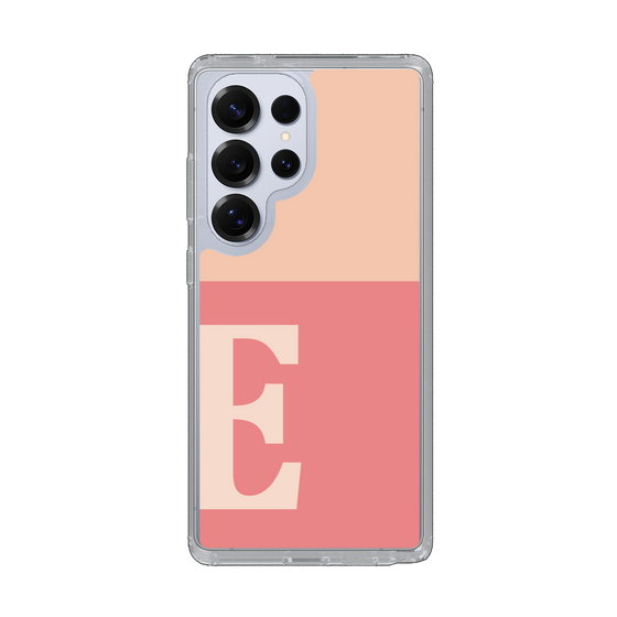 Slim Protection Case［ Original - initial two tone - E pink ］