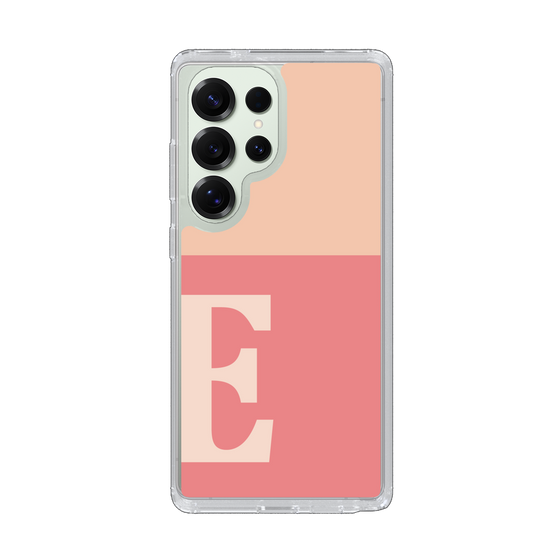 Slim Protection Case［ Original - initial two tone - E pink ］
