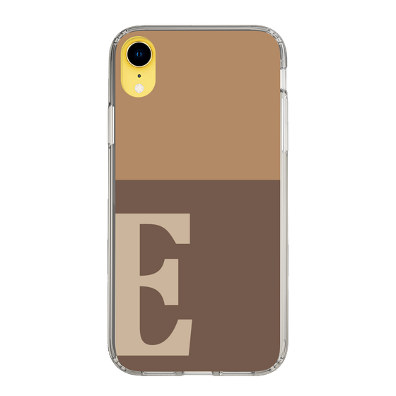 Slim Protection Case［ Original - initial two tone - E brown ］