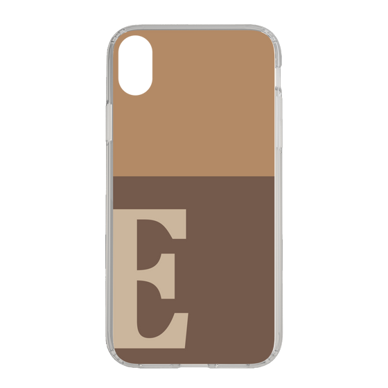 Slim Protection Case［ Original - initial two tone - E brown ］