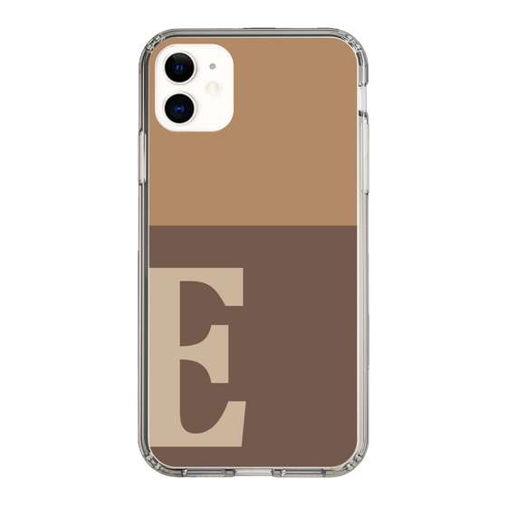 Slim Protection Case［ Original - initial two tone - E brown ］