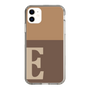 Slim Protection Case［ Original - initial two tone - E brown ］