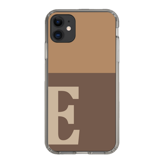 Slim Protection Case［ Original - initial two tone - E brown ］