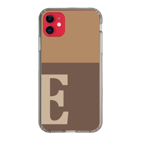 Slim Protection Case［ Original - initial two tone - E brown ］