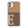 Slim Protection Case［ Original - initial two tone - E brown ］
