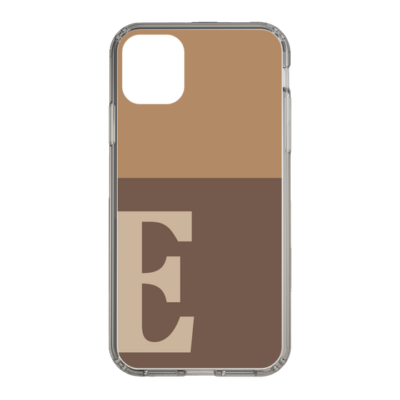 Slim Protection Case［ Original - initial two tone - E brown ］
