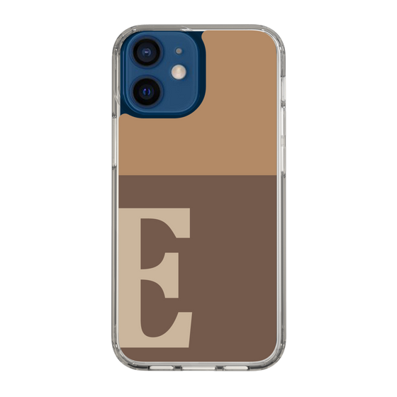 Slim Protection Case［ Original - initial two tone - E brown ］