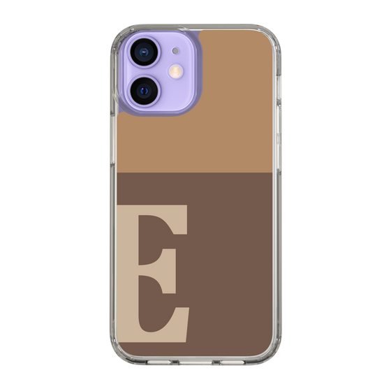 Slim Protection Case［ Original - initial two tone - E brown ］