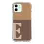 Slim Protection Case［ Original - initial two tone - E brown ］