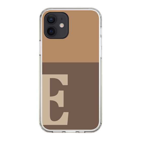 Slim Protection Case［ Original - initial two tone - E brown ］