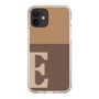 Slim Protection Case［ Original - initial two tone - E brown ］