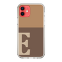 Slim Protection Case［ Original - initial two tone - E brown ］