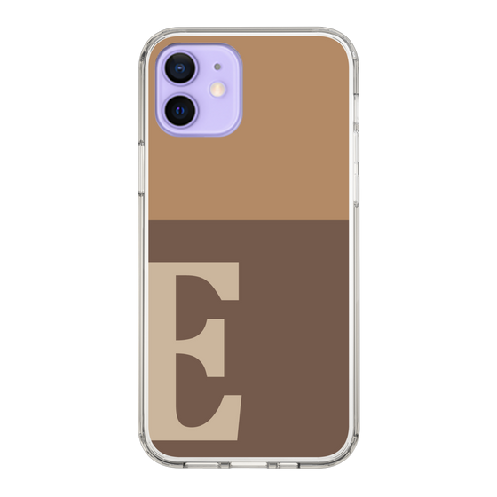 Slim Protection Case［ Original - initial two tone - E brown ］