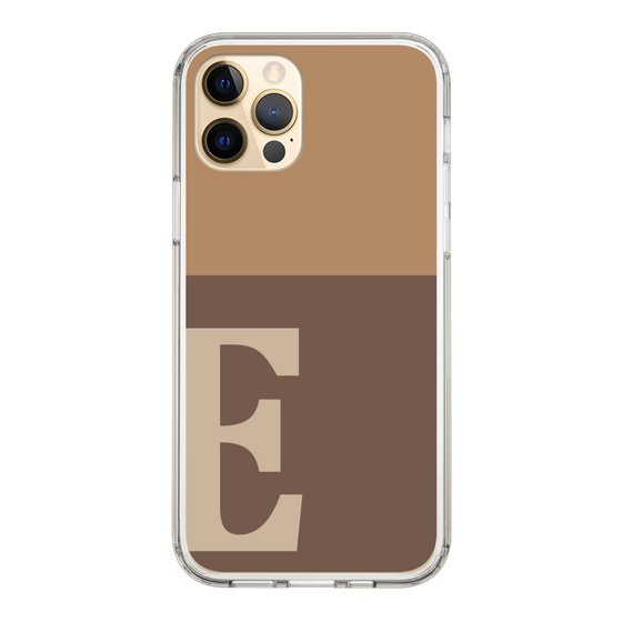 Slim Protection Case［ Original - initial two tone - E brown ］
