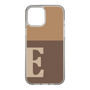 Slim Protection Case［ Original - initial two tone - E brown ］