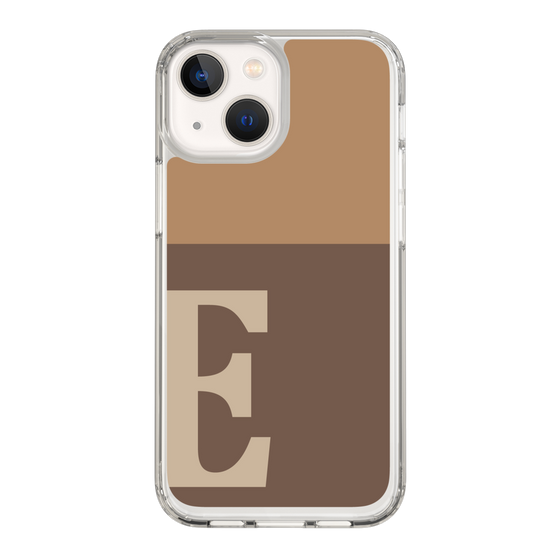 Slim Protection Case［ Original - initial two tone - E brown ］