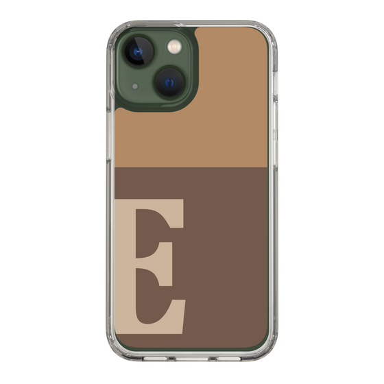 Slim Protection Case［ Original - initial two tone - E brown ］