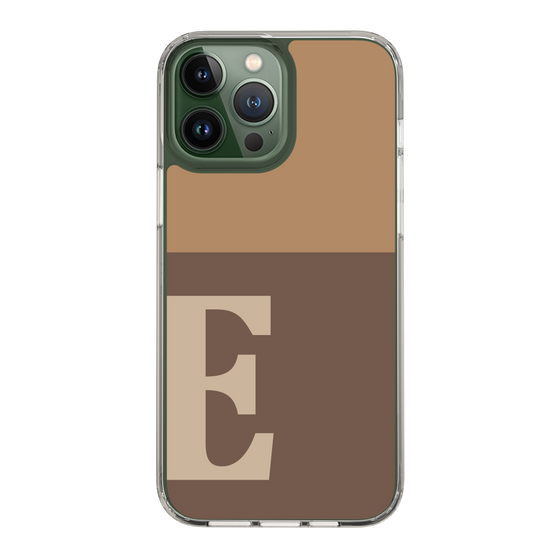 Slim Protection Case［ Original - initial two tone - E brown ］