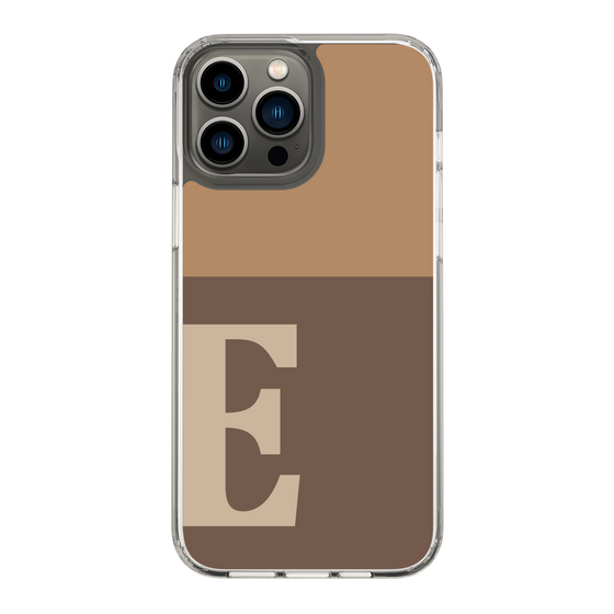 Slim Protection Case［ Original - initial two tone - E brown ］