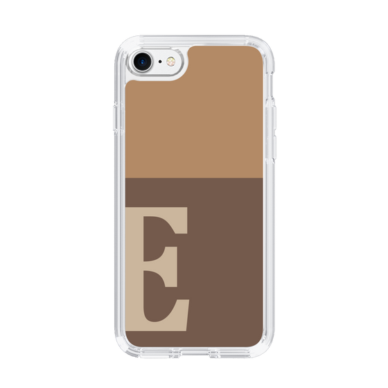 Slim Protection Case［ Original - initial two tone - E brown ］