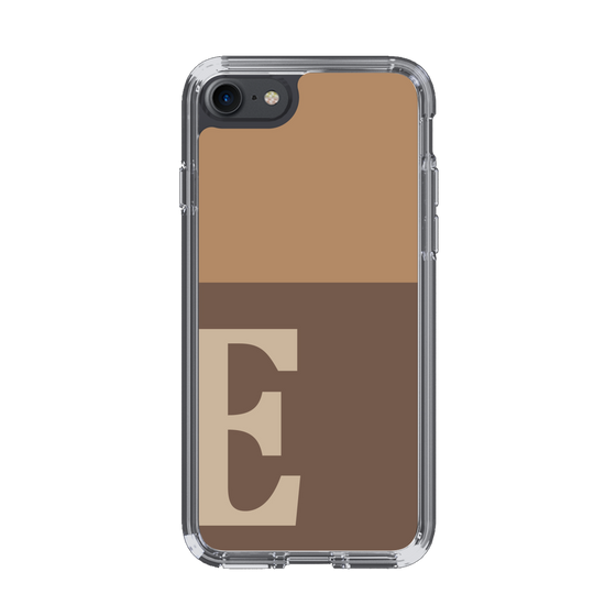 Slim Protection Case［ Original - initial two tone - E brown ］