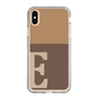 Slim Protection Case［ Original - initial two tone - E brown ］