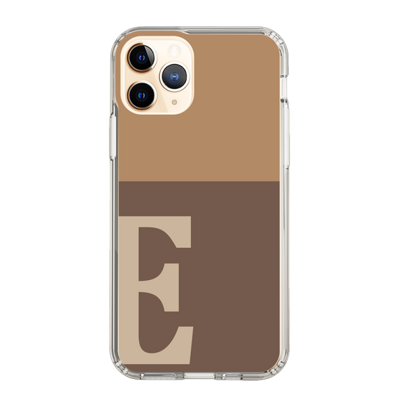 Slim Protection Case［ Original - initial two tone - E brown ］