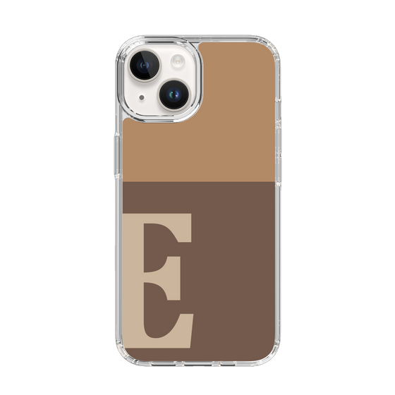 Slim Protection Case［ Original - initial two tone - E brown ］