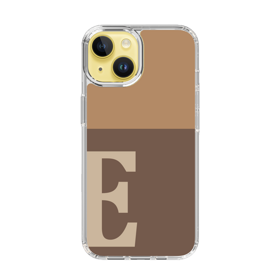 Slim Protection Case［ Original - initial two tone - E brown ］