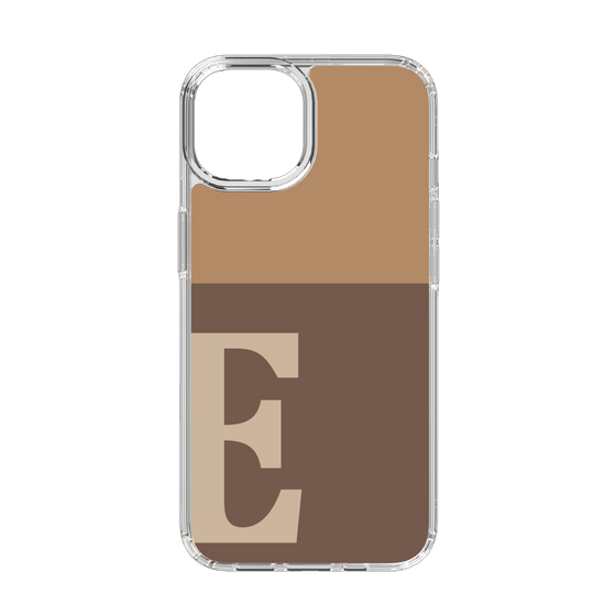 Slim Protection Case［ Original - initial two tone - E brown ］