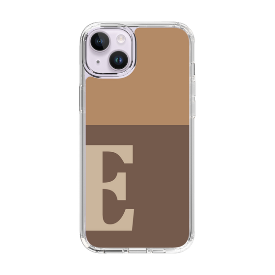 Slim Protection Case［ Original - initial two tone - E brown ］