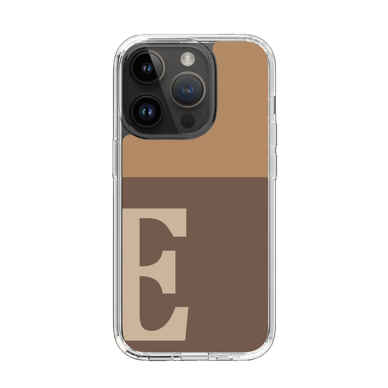 Slim Protection Case［ Original - initial two tone - E brown ］