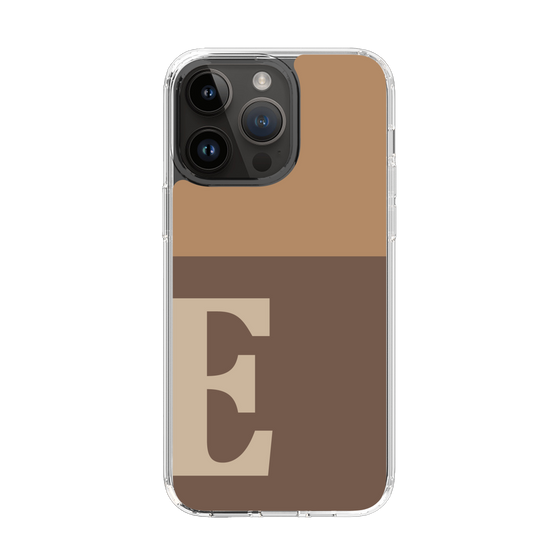 Slim Protection Case［ Original - initial two tone - E brown ］