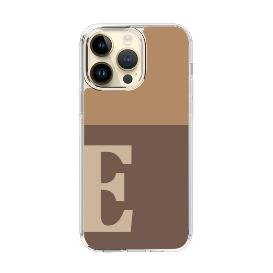 Slim Protection Case［ Original - initial two tone - E brown ］