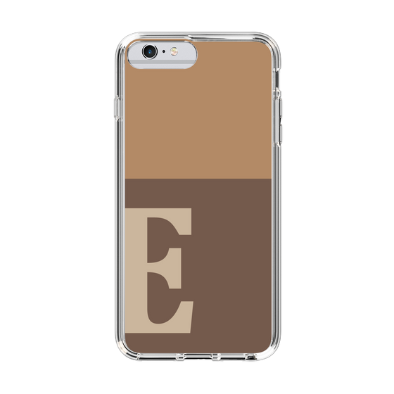 Slim Protection Case［ Original - initial two tone - E brown ］