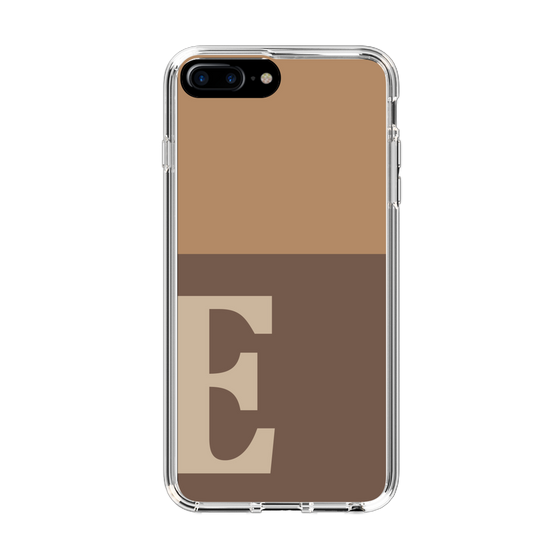 Slim Protection Case［ Original - initial two tone - E brown ］