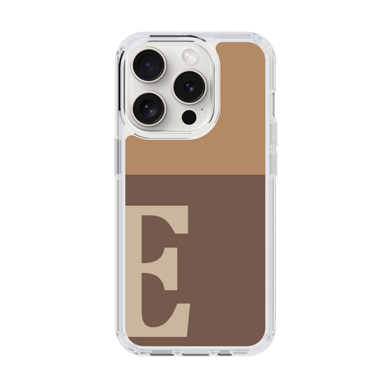 Slim Protection Case［ Original - initial two tone - E brown ］