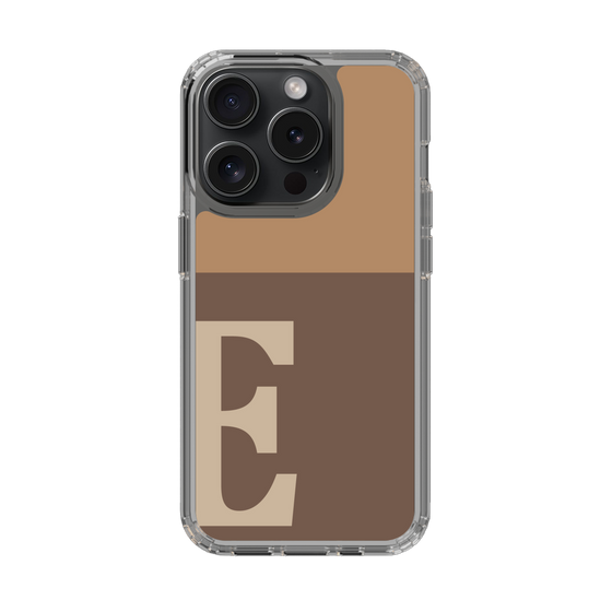 Slim Protection Case［ Original - initial two tone - E brown ］