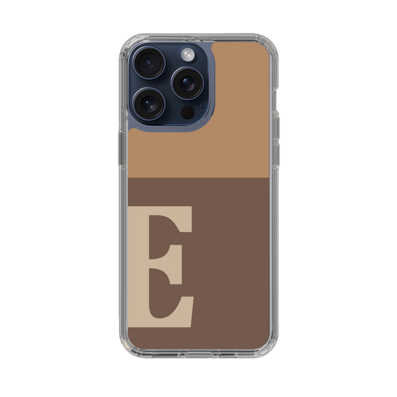 Slim Protection Case［ Original - initial two tone - E brown ］