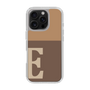 Slim Protection Case［ オリジナル - initial two tone - E brown ］