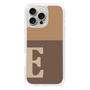 Slim Protection Case［ オリジナル - initial two tone - E brown ］