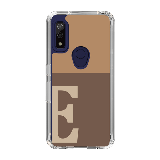 Slim Protection Case［ Original - initial two tone - E brown ］